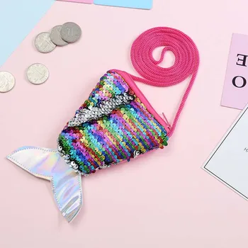Mermaid Tail Sequins Coin Purse Women Mini Wallets Small Crossbody Bag Girls Fashion Long String Wallet Children Money Card Pack
Mermaid Tail Sequins Coin Purse Women Mini Wallets Small Crossbody Bag Girls Fashion Long String Wallet Children Money Card Pack