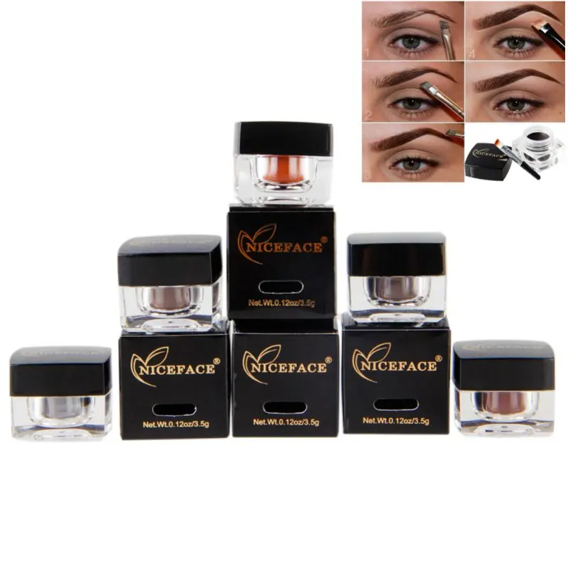 Quick-drying Waterproof Sweat-proof Eyebrow Thrush Artifact Lasting Dizzy Dyeing Ointment Eye brow Eye Liner Gel
Quick-drying Waterproof Sweat-proof Eyebrow Thrush Artifact Lasting Dizzy Dyeing Ointment Eye brow Eye Liner Gel