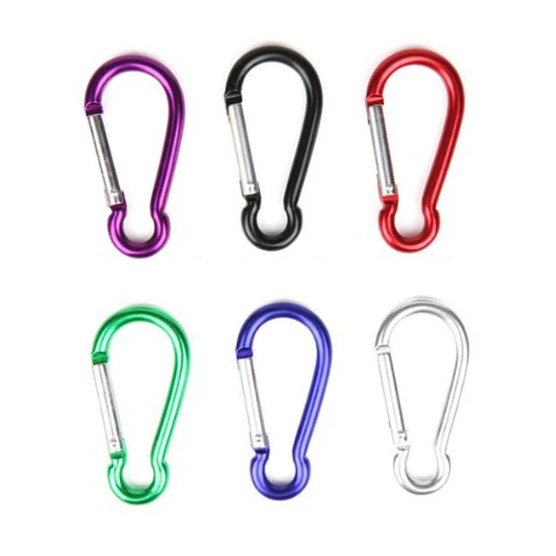 JUFIT 10PC/Lot 5# Aluminum Alloy Mini Gourd Shaped Carabiner Spring Clip Buckle Outdoor Camping Hiking EDC Tool
JUFIT 10PC/Lot 5# Aluminum Alloy Mini Gourd Shaped Carabiner Spring Clip Buckle Outdoor Camping Hiking EDC Tool