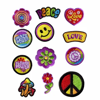 12PCS Hippie High quality beautiful Lovely Embroidered Patch sewing or ironing fabric bagde for baby clothing bags jackets
12PCS Hippie High quality beautiful Lovely Embroidered Patch sewing or ironing fabric bagde for baby clothing bags jackets