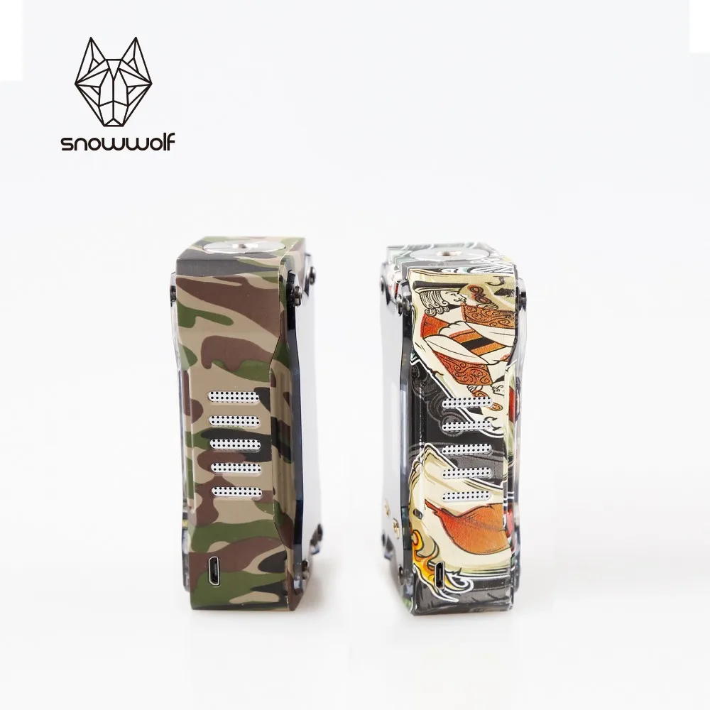 Vape Mod and RDA tank Original SIGELEI snowwolf range e electronic cigarette kit Xfeng MOD KIT vaporizador