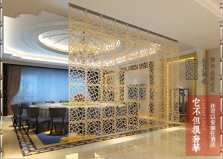Room Divider Screen 6PCS/PACK 29*29CM Partition Modern Biombo Folding Screen Partition Brief Hanging Cutout Curtain Wood
Room Divider Screen 6PCS/PACK 29*29CM Partition Modern Biombo Folding Screen Partition Brief Hanging Cutout Curtain Wood