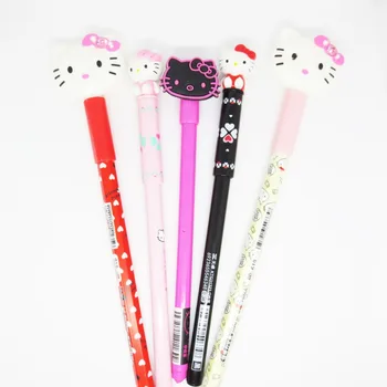 Cute cartoon Hello Kitty gel pen Children's homework writing stationery pen Office signature pen 
Cute cartoon Hello Kitty gel pen Children's homework writing stationery pen Office signature pen