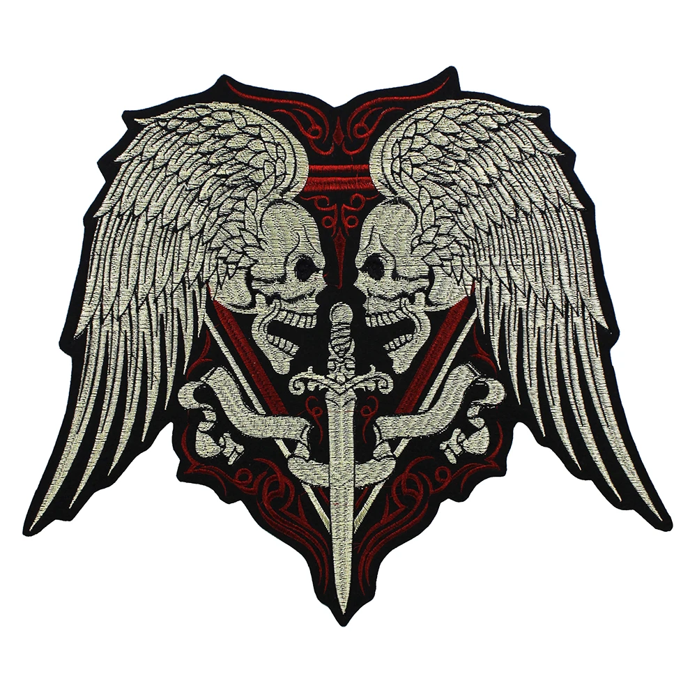 Honda Gold Wing Wide Eagle Biker Embroidered Iron on Patch