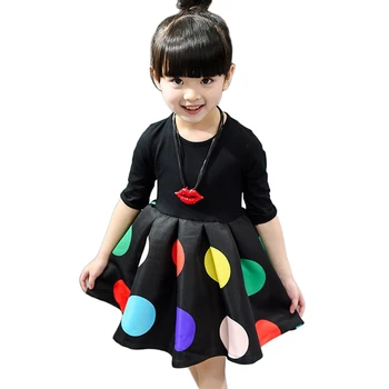 Baby Girls Dot Print Dress 2019 New Spring Autumn Casual Dresses Black Long Sleeve Infant Princess Frocks Age For 2-9 Years GD04
Baby Girls Dot Print Dress 2019 New Spring Autumn Casual Dresses Black Long Sleeve Infant Princess Frocks Age For 2-9 Years GD04