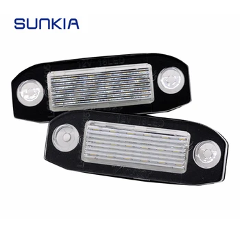 SUNKIA 2Pcs Car Canbus LED License Plate Light for Volvo XC90 S40 V60 XC60 C70 V50 XC70 V70 White Auto Styling Number Lamp
SUNKIA 2Pcs Car Canbus LED License Plate Light for Volvo XC90 S40 V60 XC60 C70 V50 XC70 V70 White Auto Styling Number Lamp