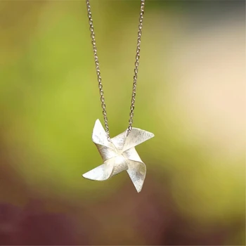 Fresh Windmill Simple Literary Wild 925 Sterling Silver Clavicle Chain Temperament Personality Trendy Female Necklace SNE230
Fresh Windmill Simple Literary Wild 925 Sterling Silver Clavicle Chain Temperament Personality Trendy Female Necklace SNE230