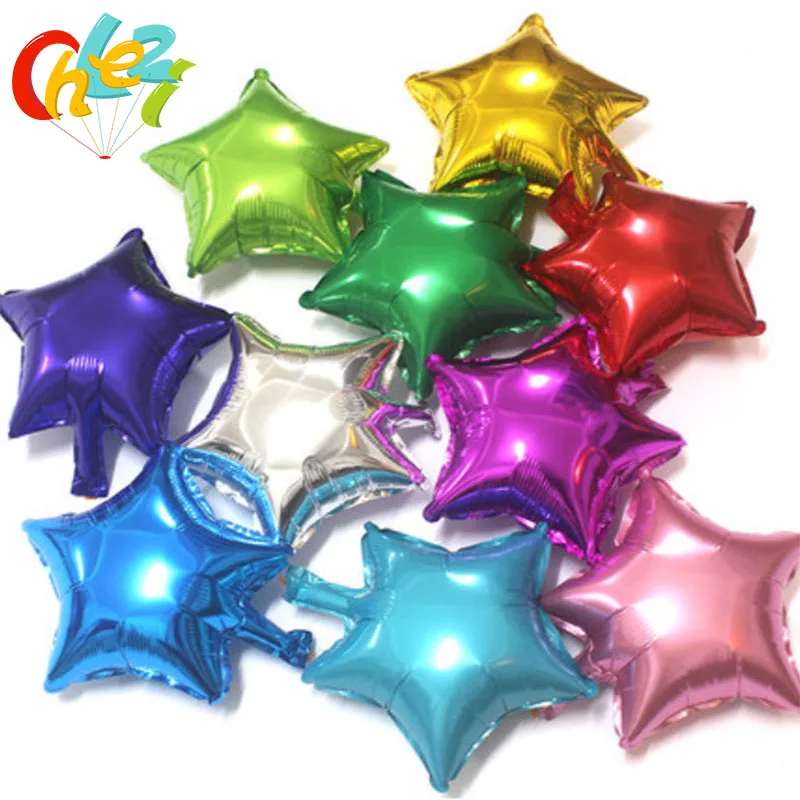 50 pcs 10 Inch Pentagram Star Foil Balloon Birthday Party Decoration Wedding Decor Supplies Aoons Baby Shower Wholesale
50 pcs 10 Inch Pentagram Star Foil Balloon Birthday Party Decoration Wedding Decor Supplies Aoons Baby Shower Wholesale