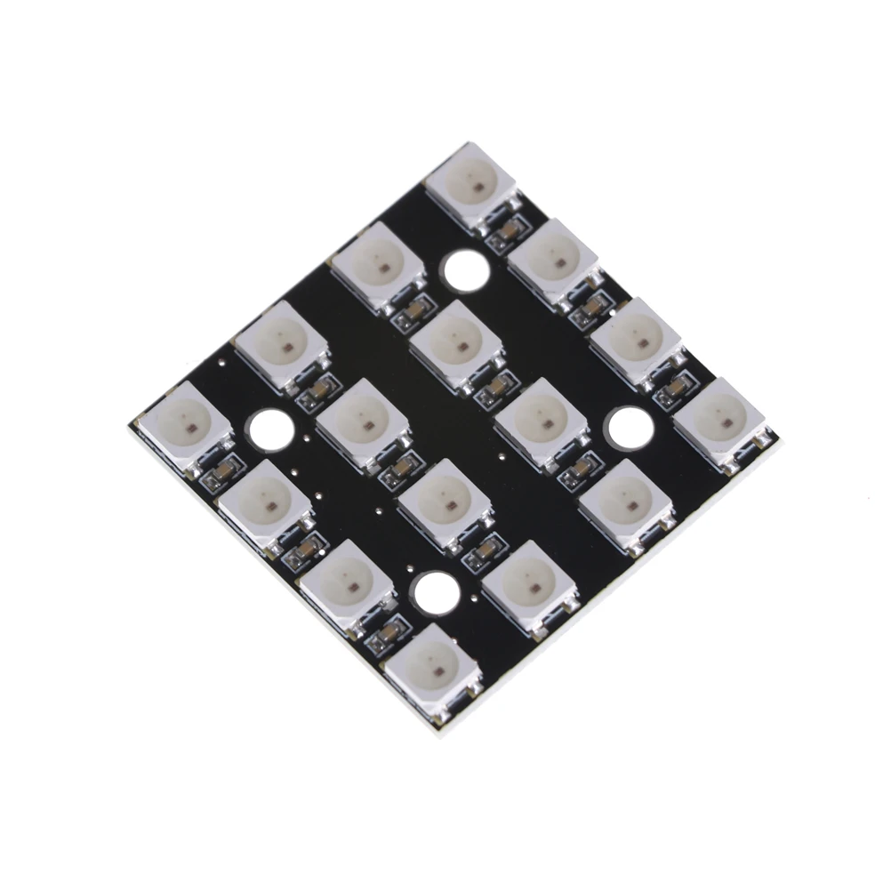 New 1 x RGB LED 4x4 16-Bit WS2812 5050 RGB LED + Integrated Drivers for arduino
New 1 x RGB LED 4x4 16-Bit WS2812 5050 RGB LED + Integrated Drivers for arduino