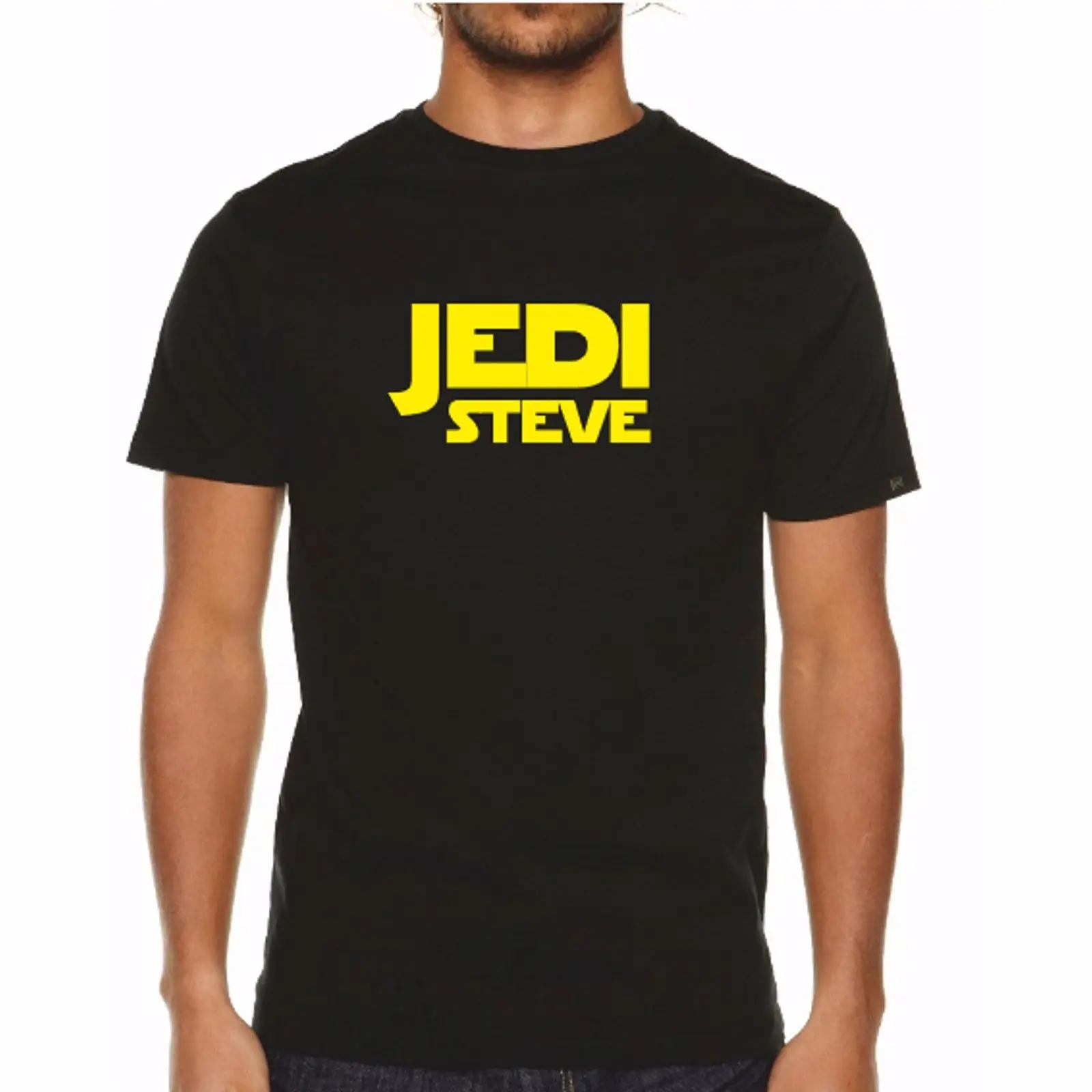 Jedi STEVE TShirt - Mens Star Wars Starwars Gift Present Stephen Steven Free shipping
Jedi STEVE TShirt - Mens Star Wars Starwars Gift Present Stephen Steven Free shipping