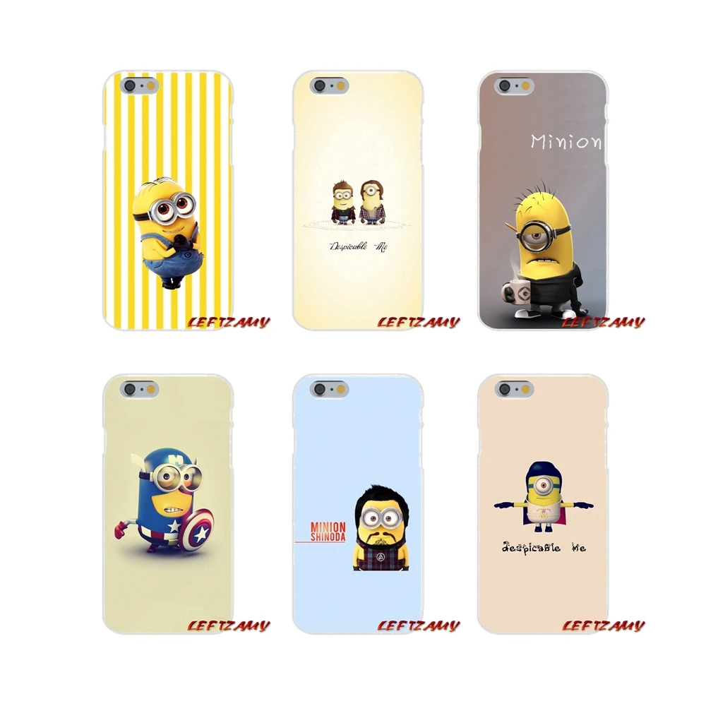 Cute Cartoon Yellow Minions Accessories Phone Cases Covers For Samsung Galaxy A3 A5 A7 J1 J2 J3 J5 J7 2015 2016 2017 | Мобильные