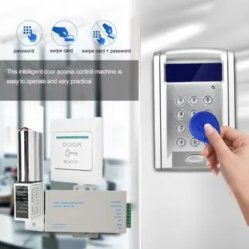 50~60Hz 008ID Door Access Control System Kit With Magnetic Lock ID Card Reader Remote Control AC90-260V
50~60Hz 008ID Door Access Control System Kit With Magnetic Lock ID Card Reader Remote Control AC90-260V