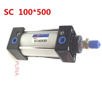 Single Rod 100mm Bore 500mm Stroke 1/2" bsp SC 100x500 Standard Pneumatic Air Cylinder 100*500 100-500 Airtac Type
Single Rod 100mm Bore 500mm Stroke 1/2" bsp SC 100x500 Standard Pneumatic Air Cylinder 100*500 100-500 Airtac Type
