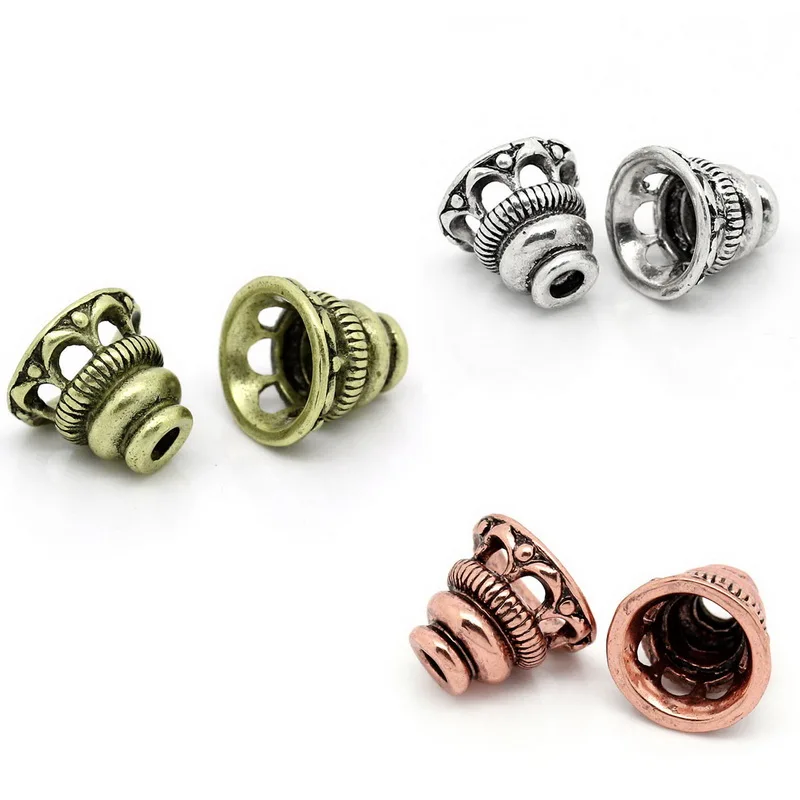 Vintage Copper Bead Caps Flower Fit 18mm Beads Hollow Tower Pattern Caps Accessories For DIY Jewelry 3 Colors 10x9mm ,10PCs
Vintage Copper Bead Caps Flower Fit 18mm Beads Hollow Tower Pattern Caps Accessories For DIY Jewelry 3 Colors 10x9mm ,10PCs