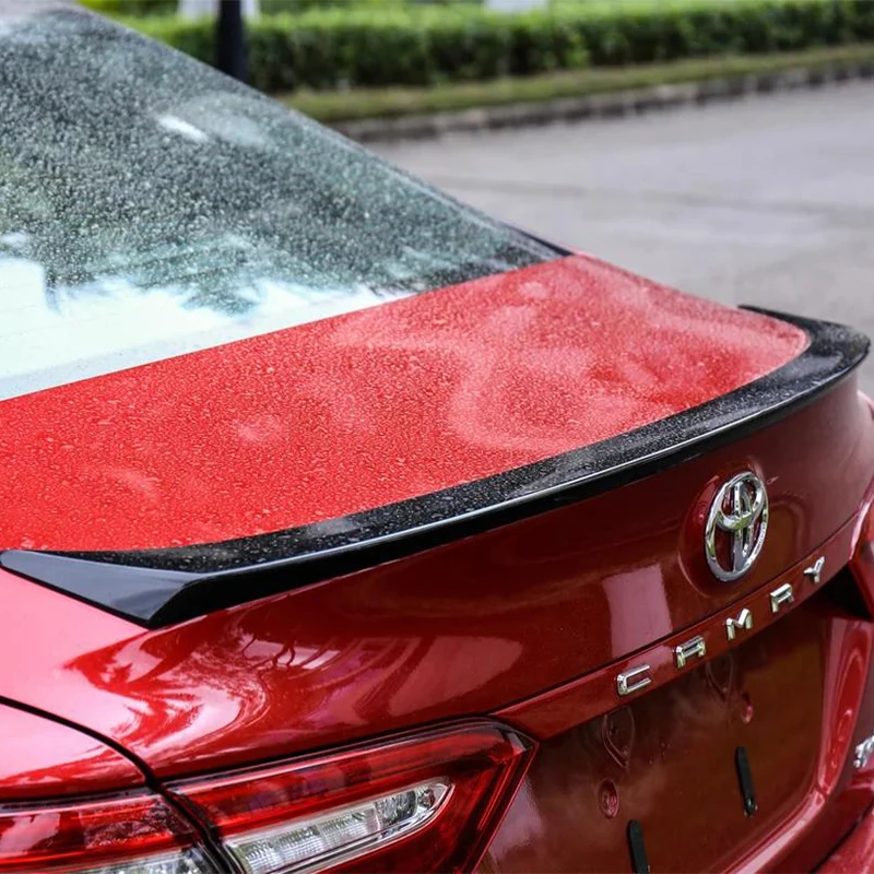 New style design for toyota Camry 2017 2018 rear trunk tail Spoiler ABS Wing Decoration Cove Auto Spoilers by primer paint
New style design for toyota Camry 2017 2018 rear trunk tail Spoiler ABS Wing Decoration Cove Auto Spoilers by primer paint