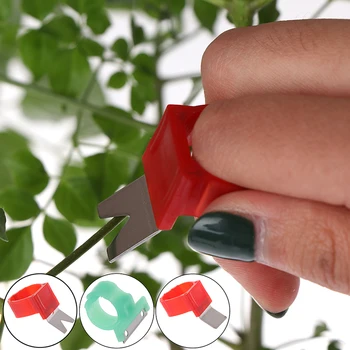 1PC New Garden V Flat T Model Tomato Cucumber Grape Fruit Blade Tool Ring Melon Scissors Hot Sale