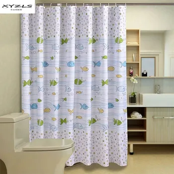 XYZLS Polyester Waterproof Shower Curtain Cartoon Fish Printed Bathroom Curtain Moldproof Curtain Shower Bathroom Products
XYZLS Polyester Waterproof Shower Curtain Cartoon Fish Printed Bathroom Curtain Moldproof Curtain Shower Bathroom Products