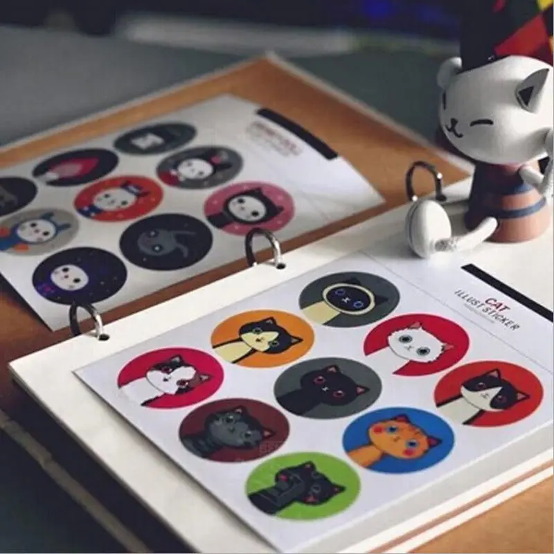 18pcs new Cartoon Cat Stickers DIY Memo Pad Stickers Scrapbooking Decoration Paper Card stationery Products Memo Pads17.5*14.5cm
18pcs new Cartoon Cat Stickers DIY Memo Pad Stickers Scrapbooking Decoration Paper Card stationery Products Memo Pads17.5*14.5cm