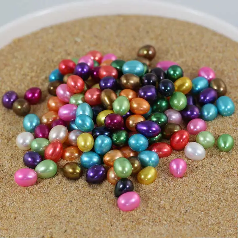 Loose Beads 7-8mm Rice Shape Colorful 20 Colors Freshwater Pearl AAA Grade Fine Pearl Jewelry For DIY LO018
Loose Beads 7-8mm Rice Shape Colorful 20 Colors Freshwater Pearl AAA Grade Fine Pearl Jewelry For DIY LO018