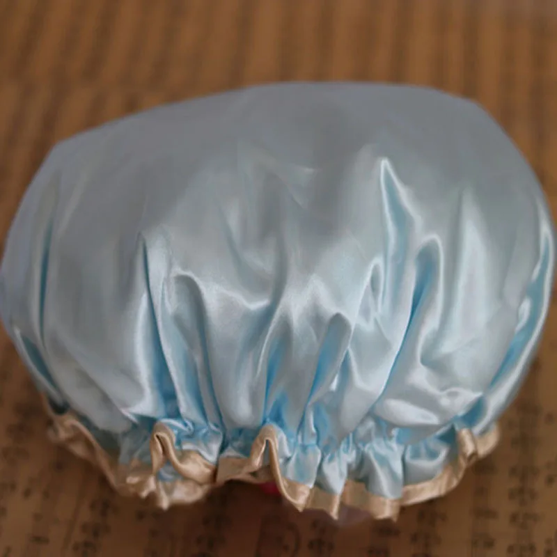 Blue Ribbon Waterproof Elastic Band Lace Bow Hat Hair Bath Shower Bouffant Cap Bathing Cap Shower Cap Waterproof For Women
Blue Ribbon Waterproof Elastic Band Lace Bow Hat Hair Bath Shower Bouffant Cap Bathing Cap Shower Cap Waterproof For Women