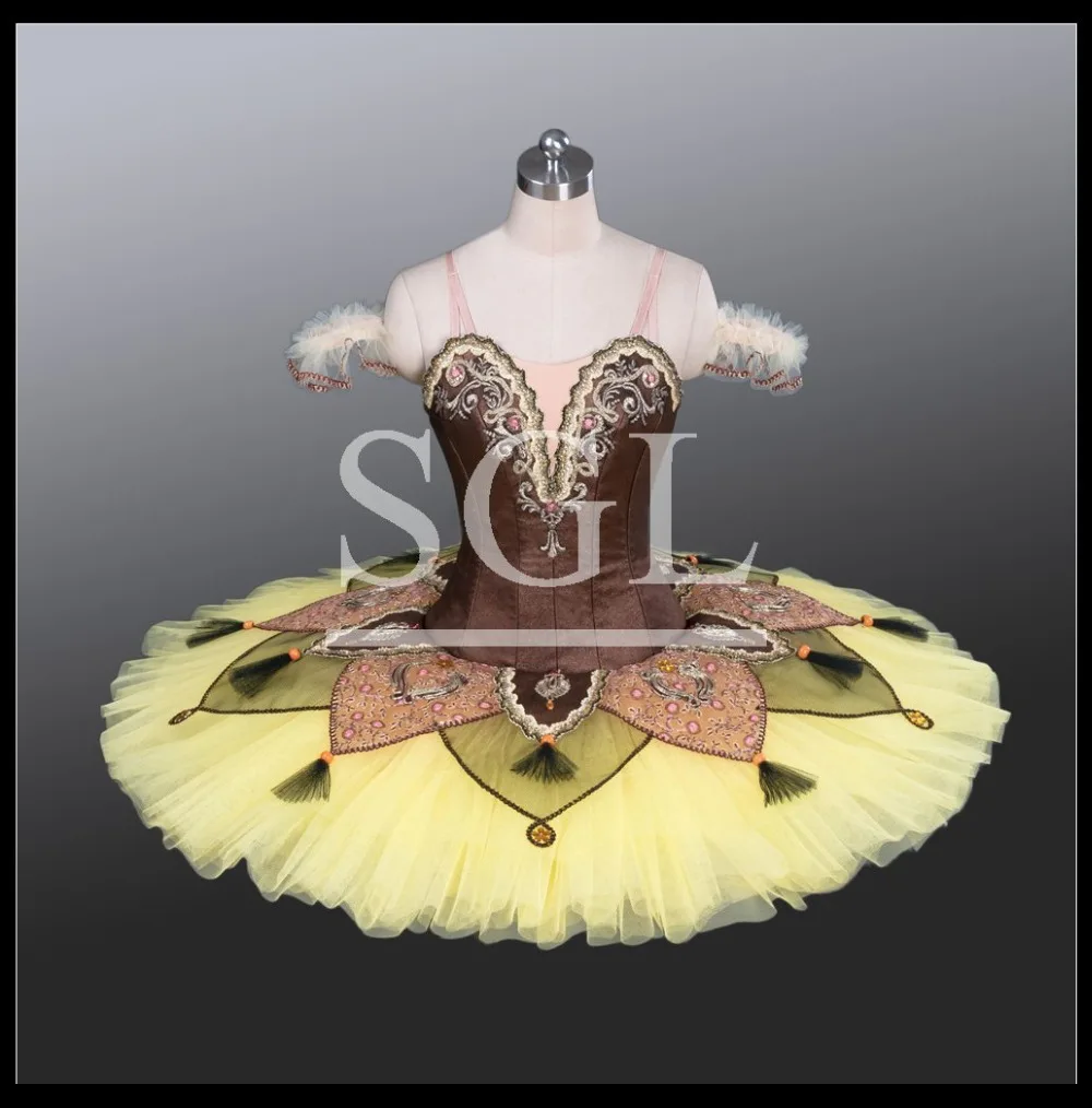 2016 New Adult/Women Yellow Color Professional Ballet Tutus Coffee Bodies Nutcracker For Ballerina Performance Show AT1222
2016 New Adult/Women Yellow Color Professional Ballet Tutus Coffee Bodies Nutcracker For Ballerina Performance Show AT1222