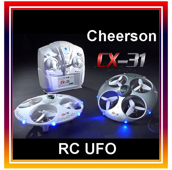 Dwi Dowellin Cheerson CX-31 2.4G 4CH 6Axis RC UFO Remote Control Helicopter RC Quadcopter 3D Eversion With Headless Mode
Dwi Dowellin Cheerson CX-31 2.4G 4CH 6Axis RC UFO Remote Control Helicopter RC Quadcopter 3D Eversion With Headless Mode