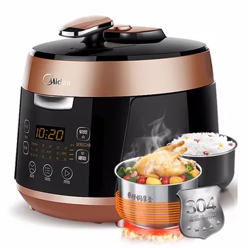 Midea Electric Pressure Cooker Double Gallbladder 5L Household Appliances Pressure Cooker Rice Cooker Cooking MY-QS50B5
Midea Electric Pressure Cooker Double Gallbladder 5L Household Appliances Pressure Cooker Rice Cooker Cooking MY-QS50B5