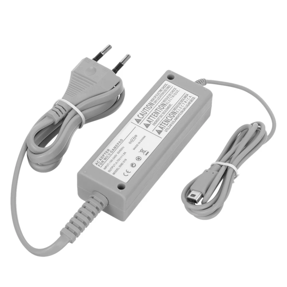 10PCS a lot EU Plug For Nintendo Wii U WiiU Game Console/host Gamepad/Pad 100-240 Power Supply AC Charger Adapter Cable
10PCS a lot EU Plug For Nintendo Wii U WiiU Game Console/host Gamepad/Pad 100-240 Power Supply AC Charger Adapter Cable