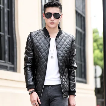 2020 men's leather plus cotton thickening Slim-type youth youth collar locomotive PU leather jacket
2020 men's leather plus cotton thickening Slim-type youth youth collar locomotive PU leather jacket