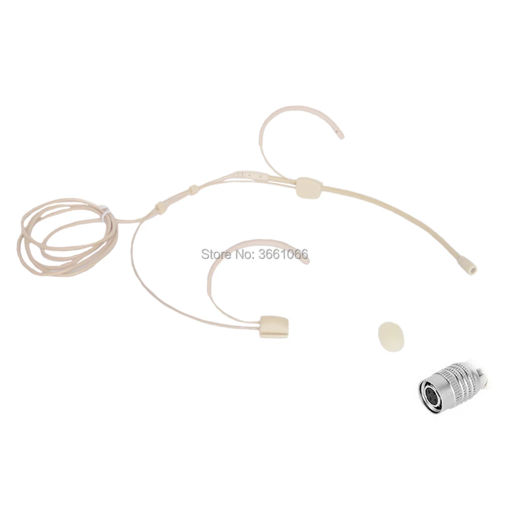 Pro Omidirectional Condenser Headset Headworn Microphone the Hirose Connector Plug For Audio Technical Receiver
Pro Omidirectional Condenser Headset Headworn Microphone the Hirose Connector Plug For Audio Technical Receiver