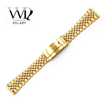 Rolamy 20 22mm Watch Band Strap For Omega IWC Tudor Seiko Breitling Glide Lock Replacement Stainless Steel Wrist Bracelet
Rolamy 20 22mm Watch Band Strap For Omega IWC Tudor Seiko Breitling Glide Lock Replacement Stainless Steel Wrist Bracelet