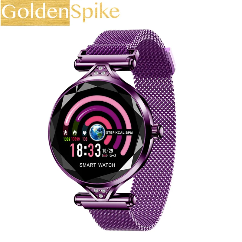 H1 Sports Waterproof Smart Watch Women Smart Bracelet Band Bluetooth Heart Rate Monitor Fitness Tracker Smartwatch Metal Case
H1 Sports Waterproof Smart Watch Women Smart Bracelet Band Bluetooth Heart Rate Monitor Fitness Tracker Smartwatch Metal Case