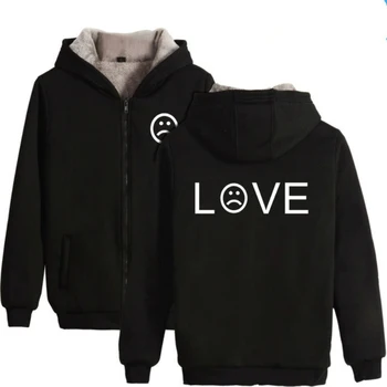 Mainlead Lil Peep Love Thick Hoodie Zipper Warm Homme Printing Harajuku Sweatshirt
Mainlead Lil Peep Love Thick Hoodie Zipper Warm Homme Printing Harajuku Sweatshirt