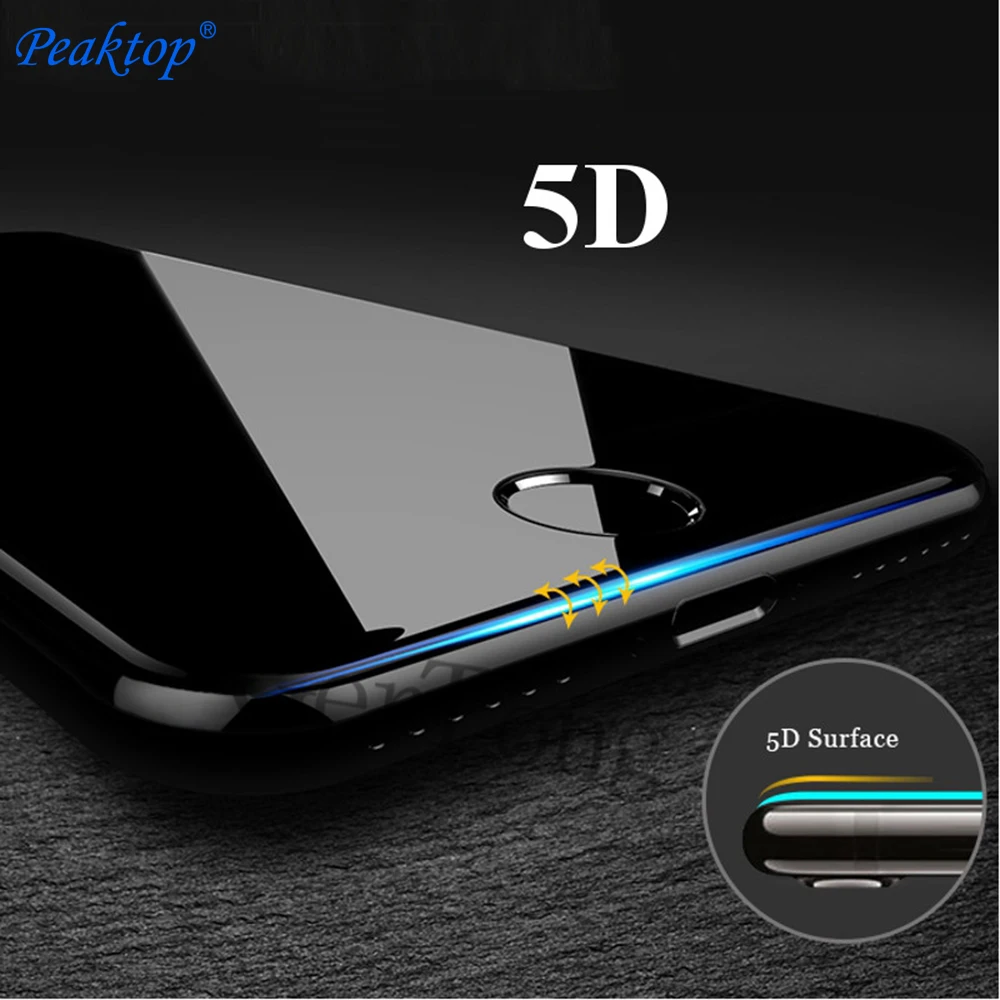 5D Premium Screen Protector Tempered Glass For iPhone 7 8 X 6 S 6S Plus Full Cover Protection Film Glass For iPhone 7 Curve Edge
5D Premium Screen Protector Tempered Glass For iPhone 7 8 X 6 S 6S Plus Full Cover Protection Film Glass For iPhone 7 Curve Edge