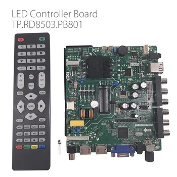 TP.RD8503.PB801 HD LCD LED driver board LED screen TV board with Remote Controller Dual HDMI/AV/USB IN Power AC IN
TP.RD8503.PB801 HD LCD LED driver board LED screen TV board with Remote Controller Dual HDMI/AV/USB IN Power AC IN