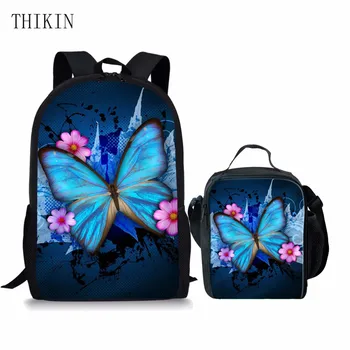 ThiKin Butterfly Printing Girl School Backpack Set Students Teens Girl Bookbags Toddler Children Schoolbag Kid Mochila
ThiKin Butterfly Printing Girl School Backpack Set Students Teens Girl Bookbags Toddler Children Schoolbag Kid Mochila