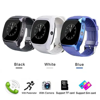 T8 Bluetooth Smart Watch with Camera Facebook Whatsapp Support SIM TF Card Call Smartwatch for Android Phone PK Q18 DZ09
T8 Bluetooth Smart Watch with Camera Facebook Whatsapp Support SIM TF Card Call Smartwatch for Android Phone PK Q18 DZ09