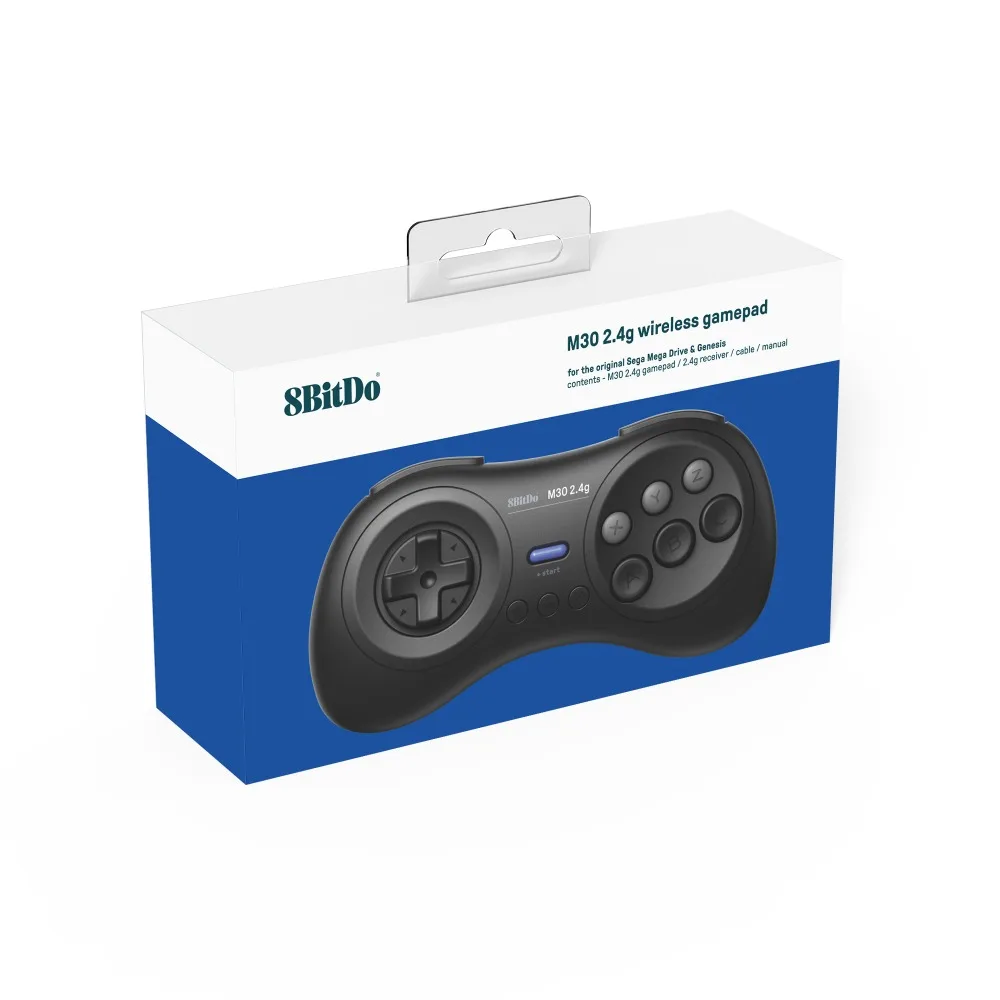 8BitDo M30 2.4G Wireless Gamepad for the Original Sega Genesis and Sega Mega Drive - Sega Genesis
8BitDo M30 2.4G Wireless Gamepad for the Original Sega Genesis and Sega Mega Drive - Sega Genesis