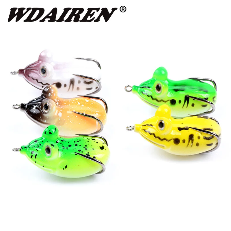 1Pcs Lifelike Imitation Frog Rubber Soft Bait 55mm 11.5g Artificial 3D Eyes Sharp Hook Frog Lure Bait Pesca Fishing Tackle
1Pcs Lifelike Imitation Frog Rubber Soft Bait 55mm 11.5g Artificial 3D Eyes Sharp Hook Frog Lure Bait Pesca Fishing Tackle