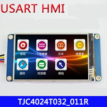 3.2 inch USART HMI TFT with touch panel LCD screen module with GPU font display
3.2 inch USART HMI TFT with touch panel LCD screen module with GPU font display
