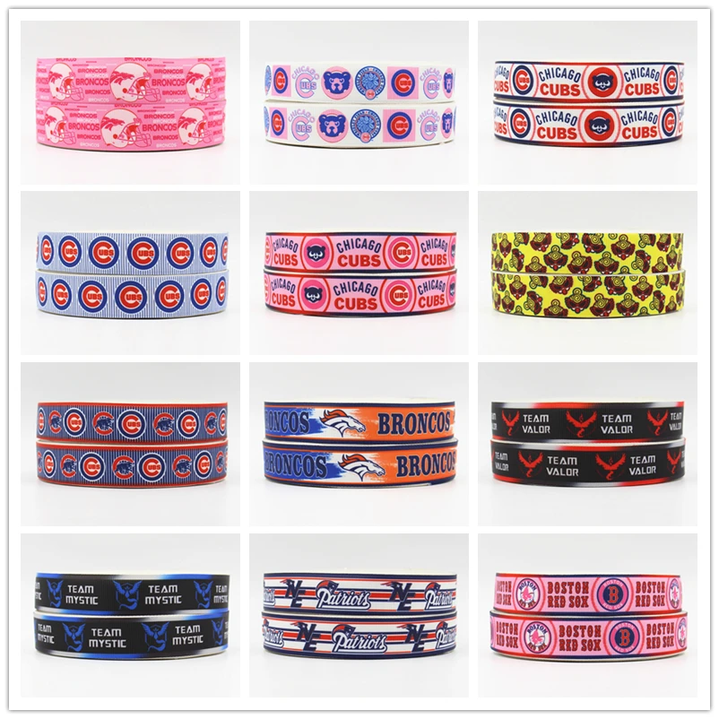 Q&N ribbon 16mm 22mm Sport printed grosgrain ribbon/FOE DIY Head Accessoris Gift Wrapping Decorative Holiday Decoration Material
Q&N ribbon 16mm 22mm Sport printed grosgrain ribbon/FOE DIY Head Accessoris Gift Wrapping Decorative Holiday Decoration Material