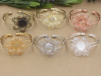 20pcs/lot mixed color 15mm pad filigree wrap bracelet /gold/ silver/ antique bronze/white K (you can choose color )
20pcs/lot mixed color 15mm pad filigree wrap bracelet /gold/ silver/ antique bronze/white K (you can choose color )
