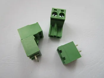 200 Pcs Close Straight 2 pin/way Pitch 5.08mm Screw Terminal Block Connector Green Color Pluggable Type With Straight pin 
200 Pcs Close Straight 2 pin/way Pitch 5.08mm Screw Terminal Block Connector Green Color Pluggable Type With Straight pin