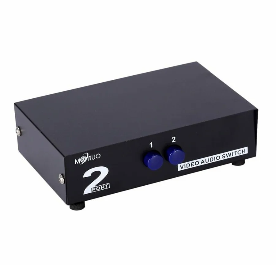 Selling MT-VIKI RCA AV Switch 2 Input 1 Output Audio Video Selector MT-231AV for 2 Media Players DVDs TV Boxes Share
Selling MT-VIKI RCA AV Switch 2 Input 1 Output Audio Video Selector MT-231AV for 2 Media Players DVDs TV Boxes Share