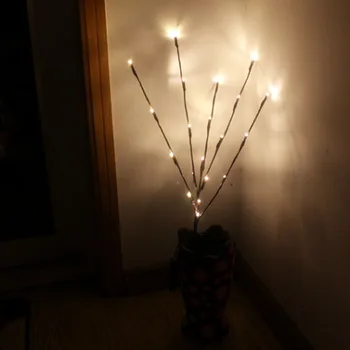 Creative 20 Leds Branch Lights Luminous Wedding Christmas Festival Home Decoration Romantic Willow Twig Branches Lamp DC112
Creative 20 Leds Branch Lights Luminous Wedding Christmas Festival Home Decoration Romantic Willow Twig Branches Lamp DC112