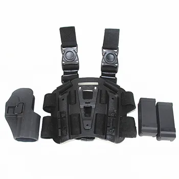 HK USP Tactical Gun Holster Hunting Pistol Leg Holster Military Airsoft Pistol Thigh Holster Right Hand With Magazine Pouch
HK USP Tactical Gun Holster Hunting Pistol Leg Holster Military Airsoft Pistol Thigh Holster Right Hand With Magazine Pouch