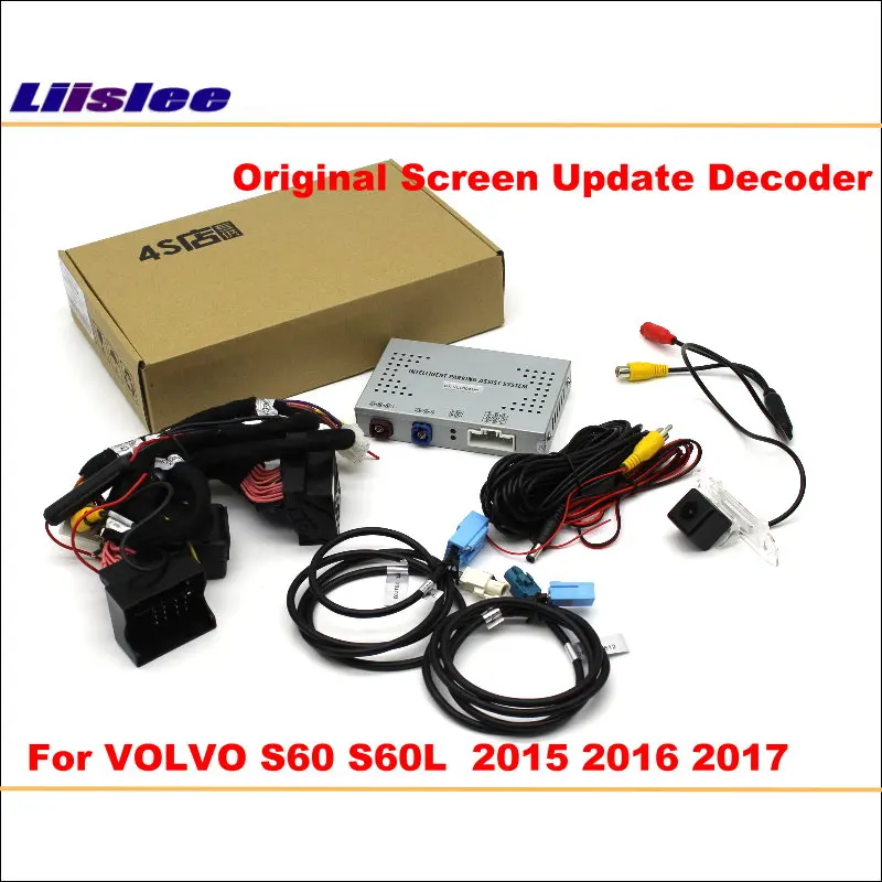Liislee For Volvo S60 S60L 2015 2016 Original Screen Update System / Rear Camera + Reversing Track Image / Digital Decoder
Liislee For Volvo S60 S60L 2015 2016 Original Screen Update System / Rear Camera + Reversing Track Image / Digital Decoder