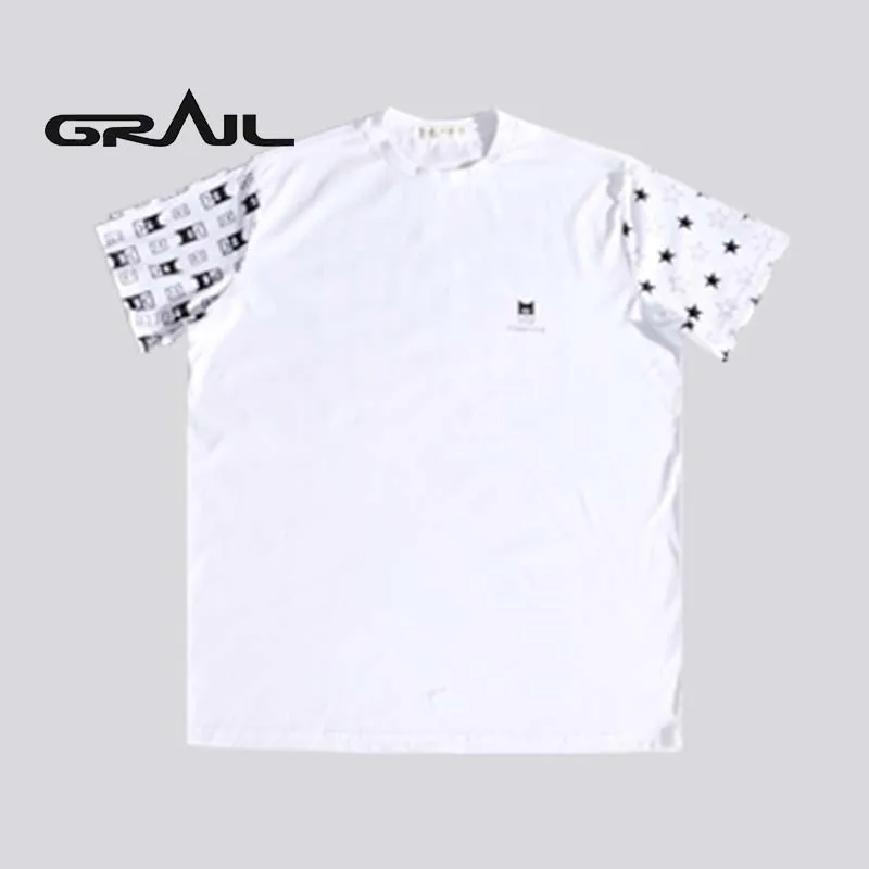 GRAIL New Summer mercerized cotton T-shirt original design Sports Couple Tee 100% Pure Cotton for men 1511003
GRAIL New Summer mercerized cotton T-shirt original design Sports Couple Tee 100% Pure Cotton for men 1511003