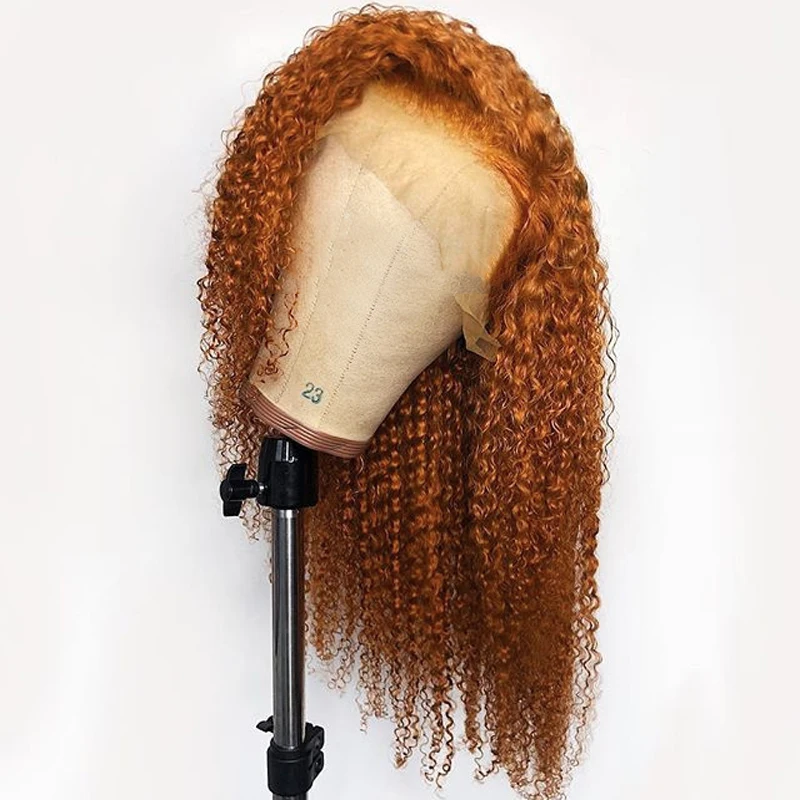 180% Density Orange Color Lace Front Curly Long Real Human Hair Wig For Black Women Ginger Remy Brazilian Invisible Pre Plucked
180% Density Orange Color Lace Front Curly Long Real Human Hair Wig For Black Women Ginger Remy Brazilian Invisible Pre Plucked