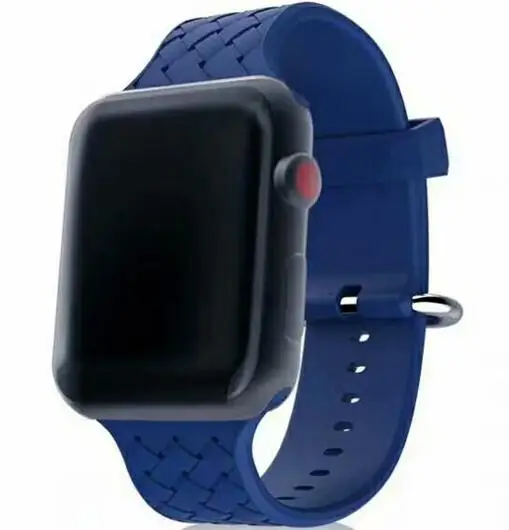 Weave rubber Strap for iwatch 4 3 2 1 For Apple Watch Band silicone 42mm 38mm 40mm 44mm link belt
Weave rubber Strap for iwatch 4 3 2 1 For Apple Watch Band silicone 42mm 38mm 40mm 44mm link belt